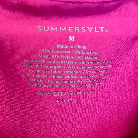 Summersalt Two-Tone Pink Jacket - Picture 5 of 5